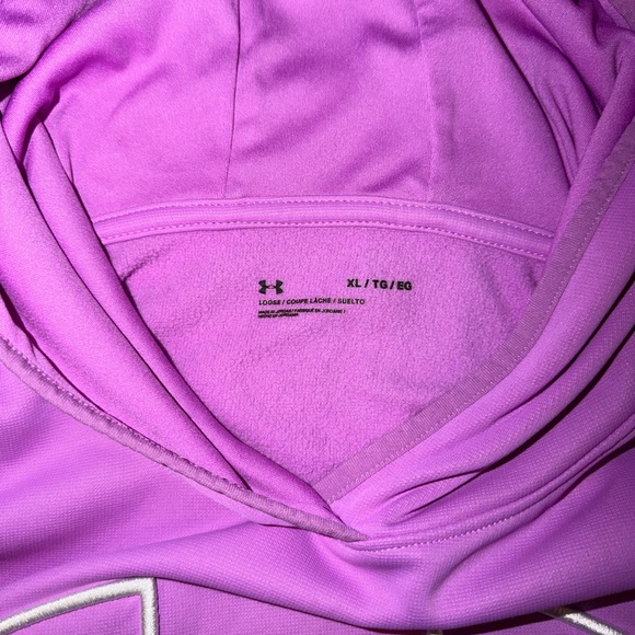 Under Armour Purple Hoodie - Picture 3 of 3